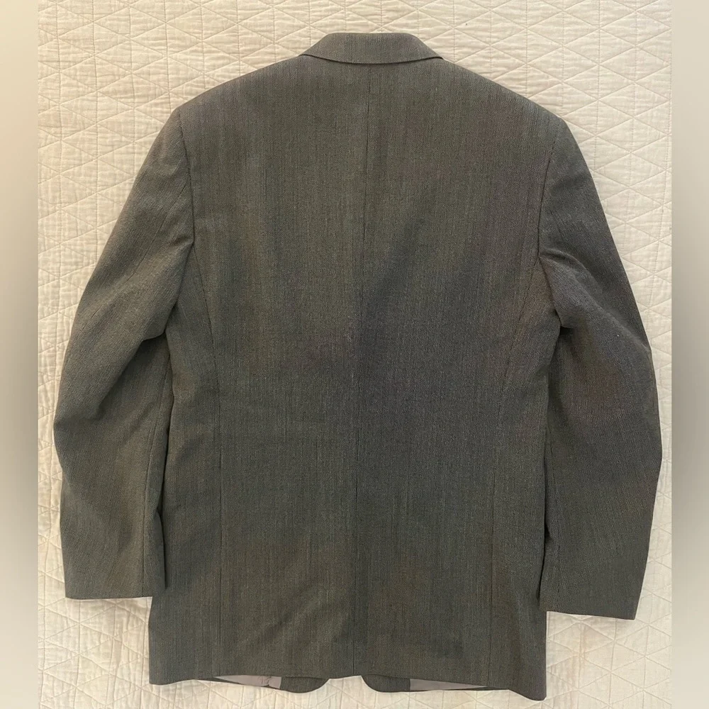 GIVENCHY MONSIEUR Made in USA Vintage 4-Button Wool‎ Jacket Size 40 L